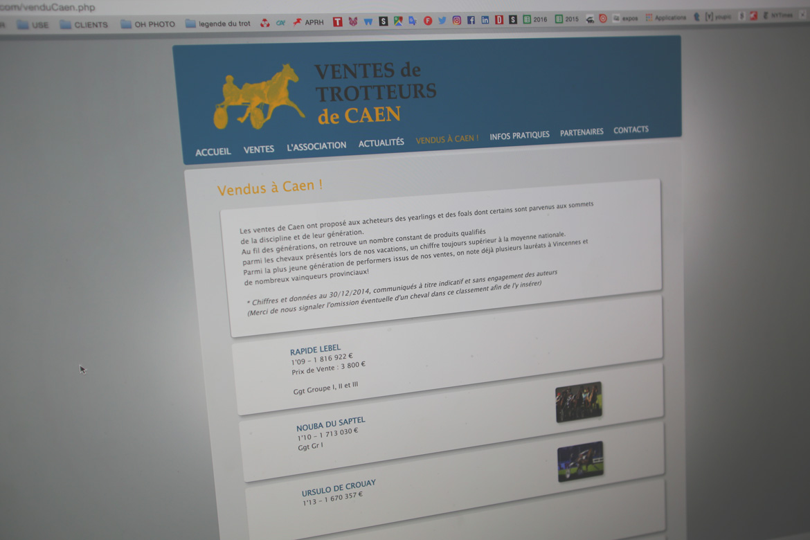 vente de caen trotteur